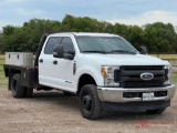 2017 FORD F-350 XL FLATBED DUALLY PICKUP TRUCK