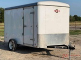 2020 CARRY-ON 6X12 ENCLOSED UTILITY TRAILER