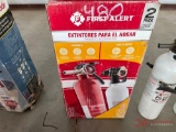 FIRST ALERT 2 PACK FIRE EXTINGUISHERS, 4LB AND 3LB