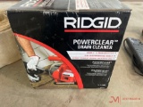 UNUSED RIDGID POWERCLEAR DRAIN CLEANER