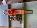 CM SERIES 653 2 TON LEVER CHAIN HOIST, (PIC IS A SAMPLE, ITEMS MAY VARY IN CONDITION)
