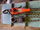 CM BANDIT 6 TON LEVER CHAIN HOIST, (PIC IS A SAMPLE, ITEMS MAY VARY IN CONDITION)