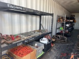 ALL SHELVING IN CONTAINER