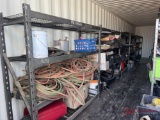 ALL SHELVING IN CONTAINER