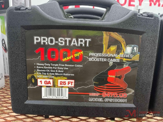 PRO-START 1000 HEAVY DUTY 25' BOOSTER CABLES