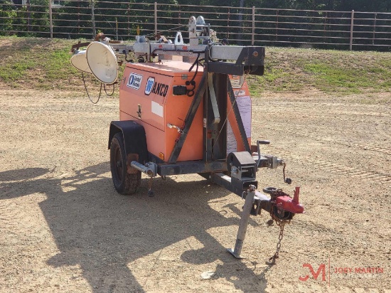 2017 WANCO TOWABLE LIGHT TOWER