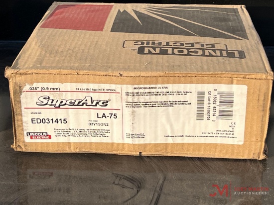 UNUSED SUPERARC LA75 WELDING WIRE
