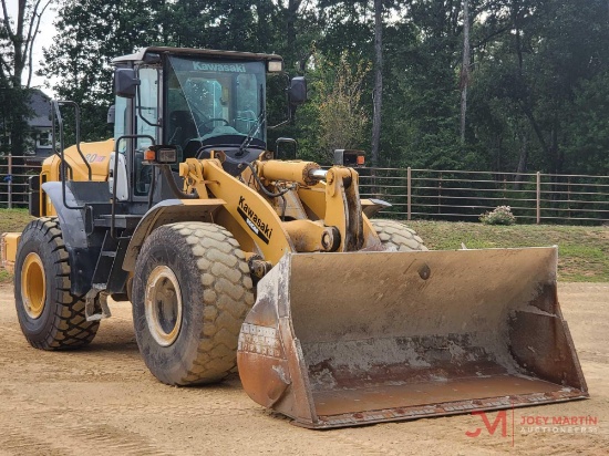 2017 KAWASAKI KCM 80 Z7 RUBBER TIRE LOADER