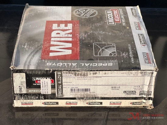 UNUSED LINCOLN ELECTRIC SPECIAL ALLOYS WELDING WIRE