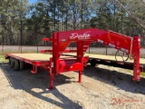 NEW 2023 DELTA 210GN 20' PLUS 5' GOOSENECK FLATBED TRAILER