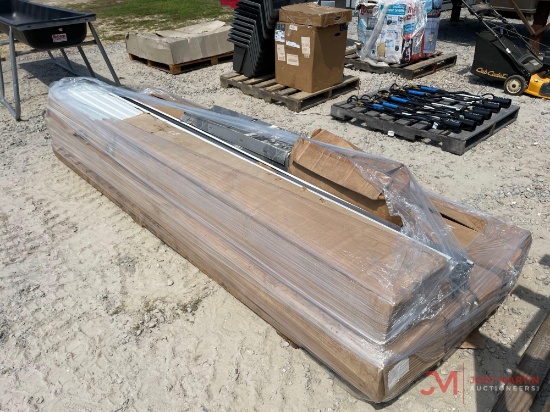 PALLET OF GUTTERS AND GUTTER GUARDS