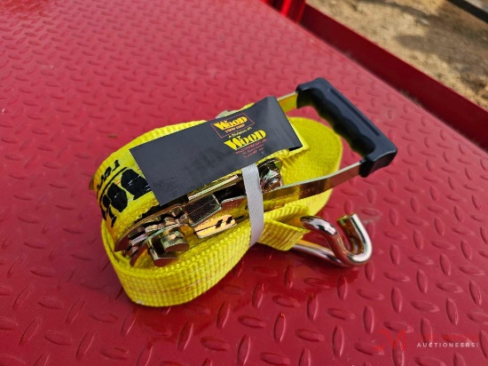 NEW 2" X 27' RATCHET STRAP