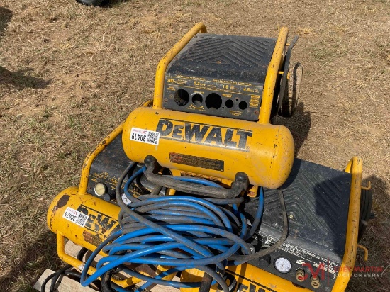 DEWALT 4.5 GALLON 200 PSI ELECTRIC AIR COMPRESSOR