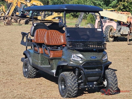 UNUSED 2023 GUD MOTORSPORTS 6 SEAT ELECTRIC GOLF CART