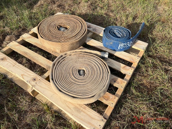PALLET OF DISCHARGE HOSE
