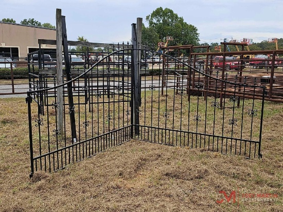 16' ORNAMENTAL IRON GATE