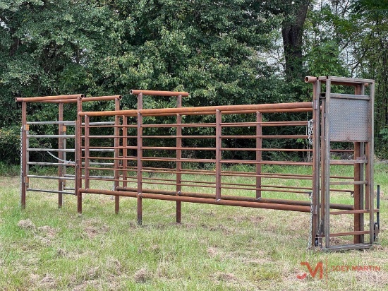 UNUSED 24' CATTLE CHUTE