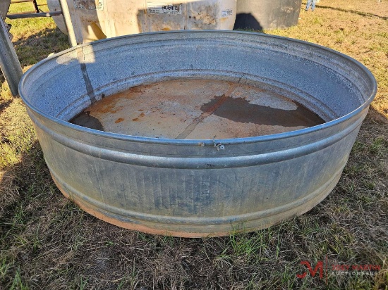 8'X2' STEEL ROUND WATER TROUGH