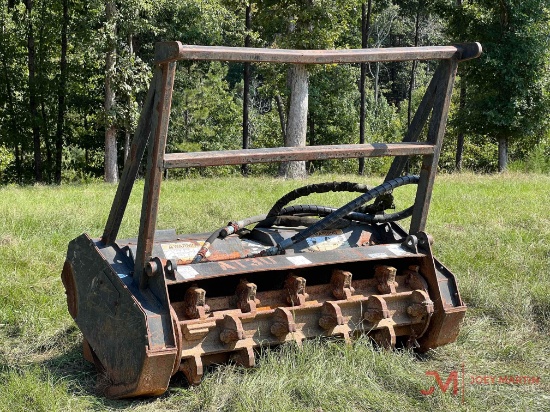60" MULCHING HEAD SKID STEER ATTACHMENT