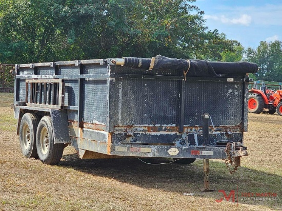 2008 C&W 16' DUMP TRAILER