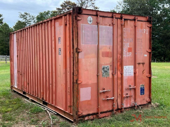 20' SHIPPING CONTAINER