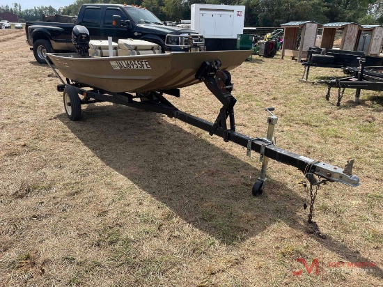 G3 1236 ALUMINUM BASS BOAT