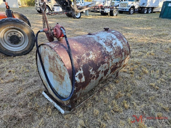 FUEL TANK W/MANUAL PUMP