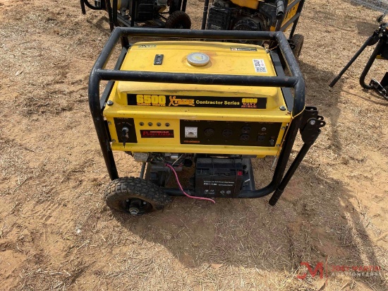 POWER TRAIN EXTREME CONTRACTORS SERIES 6500 WATT GENERATOR