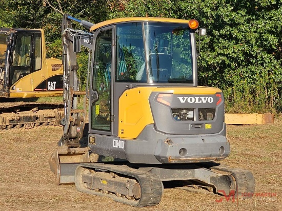 2017 VOLVO ECR40D MINI EXCAVATOR