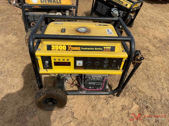 POWER TRAIN EXTREME CONTRACTORS SERIES 3500 WATT GENERATOR