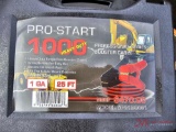NEW PRO-START HEAVY DUTY 25' X 1 GA BOOSTER CABLES WITH CASE