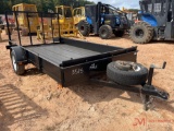 79?x12? SINGLE AXLE UTILITY TRAILER