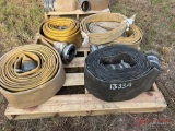 PALLET OF DISCHARGE HOSE