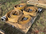 PALLET OF DISCHARGE HOSE