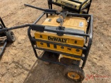 DEWALT DG6000 ROLL-ABLE GAS POWERED 6000 WATT GENERATOR