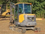 2017 VOLVO ECR40D MINI EXCAVATOR