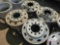 (4) ALUMINUM TRUCK WHEELS...