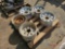 (5) ALUMINUM WHEELS