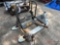 ROUGHNECK PALLET JACK (MISSING HANDLE) AND A NAPA FLEET TIRE JACK