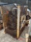 METAL CRATE OF METAL PIPE FITTINGS