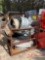 MAN BASKET WITH METAL PIPE FITTINGS