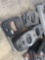 PALLET OF RUBBER SAFETY BARREL BASES
