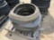PALLET OF RUBBER SAFETY BARREL BASES
