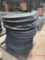 PALLET OF RUBBER SAFETY BARREL BASES