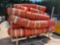 NUMEROUS PLASTIC SAFETY BARRELS