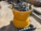 PLASTIC BARREL OF CHAIN LINK FENCE HARDWARE