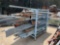 METAL RACK OF METAL FENCE POSTS