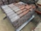 PALLET OF RED BRICK PAVERS