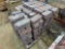 PALLET OF RED BRICK PAVERS