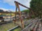 METAL ROLLING A FRAME HOIST, GUARD RAIL, SQUARE METAL TUBING